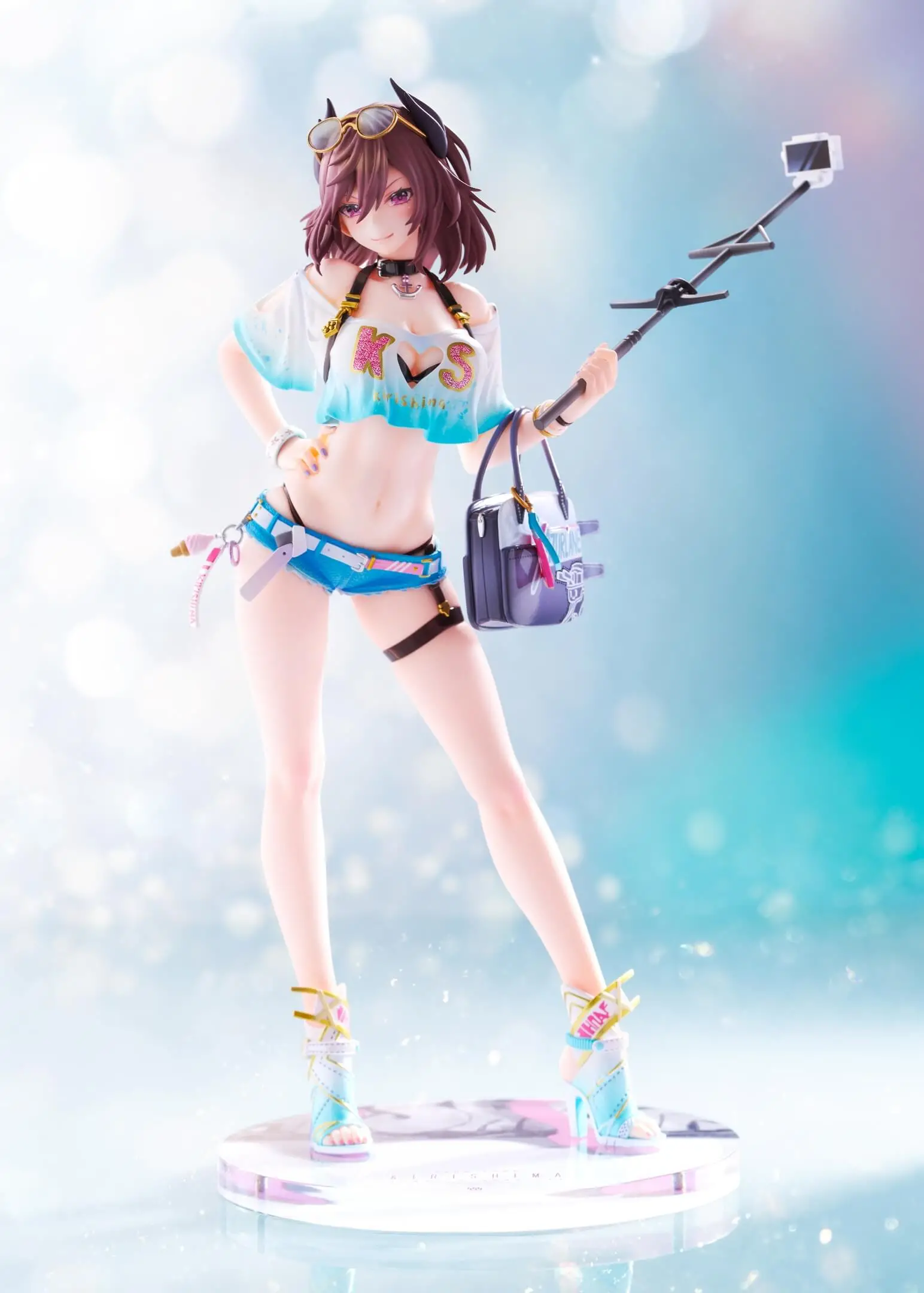 Figurine Kirishima Ver. Bravely Summer de Azur Lane par Mimeyoi